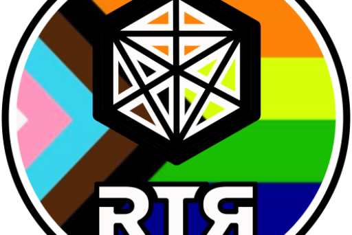 RTR pride month logo